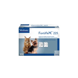 【Virbac 維克】Fortiflex 健骨樂關節專用營養補充品 30錠 /盒(15kg以下犬貓適用 寵物關節專用保養品)
