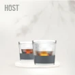 【HOST】美國威士忌冷卻杯 灰色 2入 3312
