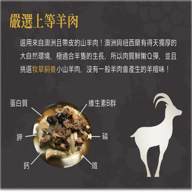 【珍台】帝王養生羊肉爐-2罐/組