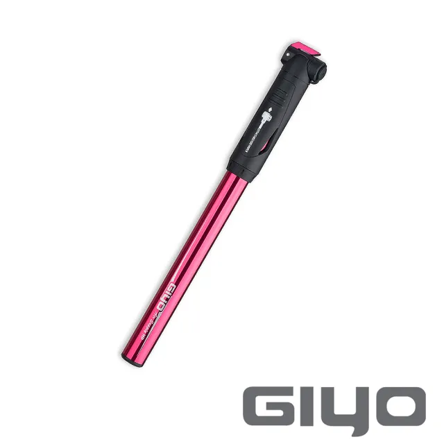 【GIYO】自行車攜帶型打氣筒 120PSI 美法兩用氣嘴(補胎/灌氣/單車/自行車)