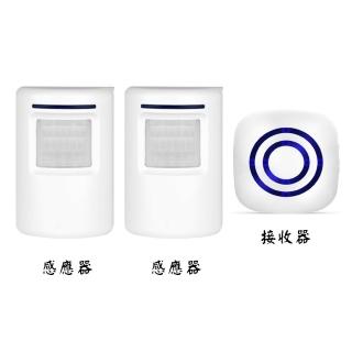 【Electro GuardWatch】紅外線自動感應來客報知器-2個感應器+1個接收器