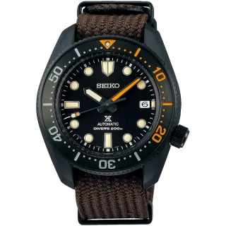 【SEIKO 精工】Prospex 限量 黑潮系列 1968年潛水機械錶 套錶 現代詮釋版  新年禮物(SPB255J1/6R35-01X0B)