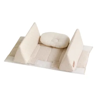 【Farska】防護型 貼身防翻枕床中床-有機棉(日本 尿布台 多用途 幼兒 成長椅 餐椅)