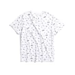 【EDWIN】男裝 人氣復刻滿版LOGO印花短袖T恤(白色)