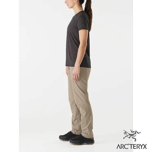 【Arcteryx 始祖鳥官方直營】女 Gamma LT 防風防潑水 軟殼長褲(土褐)