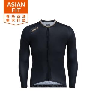 【NINETYSIX】防曬長袖車衣 耀巖霧黑(男女長袖防曬自行車衣)