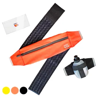 【ARKY】Attach&Run Belt 單車/路跑/馬拉松必備 閃電腰包 全配(三色可選)