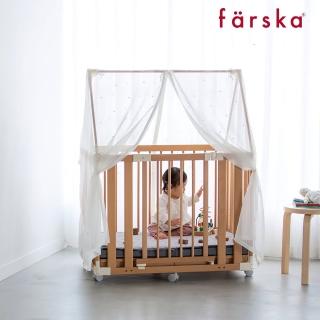 【Farska】木棉花小房子蚊帳(日本 尿布台 多用途 幼兒 蚊帳)