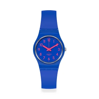 【SWATCH】Lady 原創系列手錶BACK TO BIKO BLOO 瑞士錶 錶(25mm)