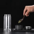 TOMIC特美刻-茶水分離玻璃杯(特美刻、茶水分離玻璃杯、玻璃杯)