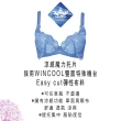 【Swear 思薇爾】撩波永生花系列H罩蕾絲包覆大罩女內衣(雷根藍)