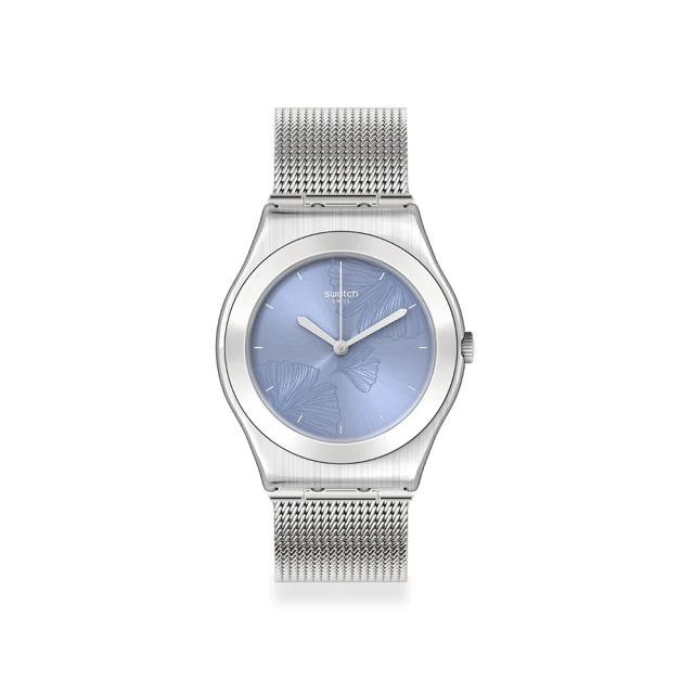 【SWATCH】Irony 金屬系列手錶CIEL AZUL 瑞士錶 錶(33mm)
