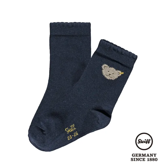 【STEIFF】熊頭童裝 熊頭襪子(配件 童襪)