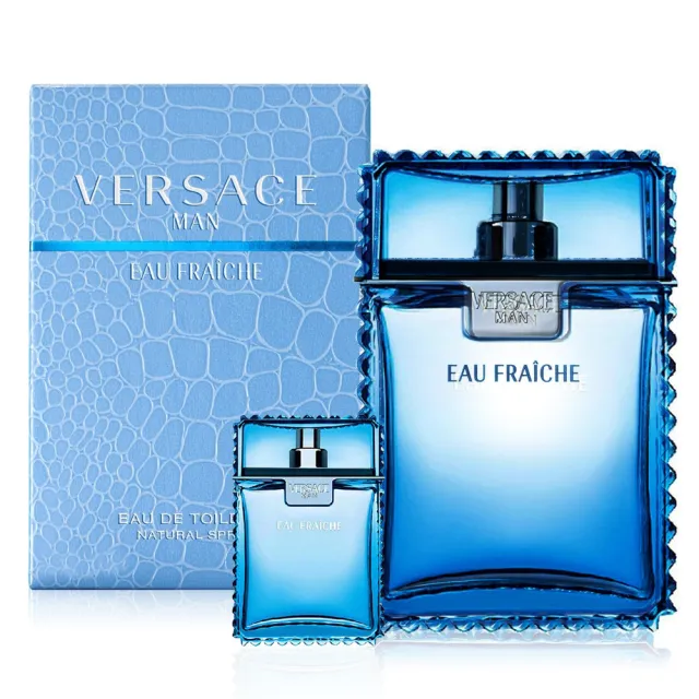 【VERSACE 凡賽斯】雲淡風輕男性淡香水100ml 贈 品牌小香(國際航空版)