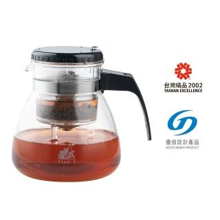 【臺灣精品獎】飄逸杯 1500CC 臺灣製造 原創(GL-867 316不銹鋼濾網 食品級玻璃杯 茶具 咖啡壺 茶壺)