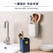 【小茉廚房】壁掛式筷子筒 瀝水 置物架 收納 廚房 餐具(四色任選)