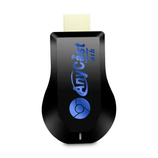【DW 達微科技】第六代藍天使 飆速款AnyCast全自動HDMI無線影音鏡像器(附4大好禮)