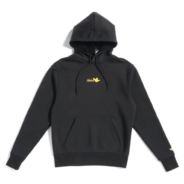 【adidas 愛迪達】G SHMOO HOODIE 男款 長袖上衣 帽T 保暖 小鬼LOGO(HC2196/HC2197 兩款任選)