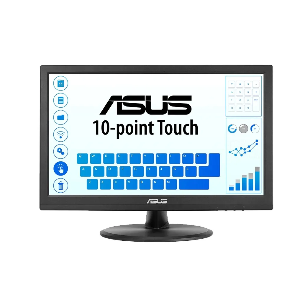 【ASUS 華碩】VT168HR 16型 觸控式螢幕(低藍光＋不閃屏)