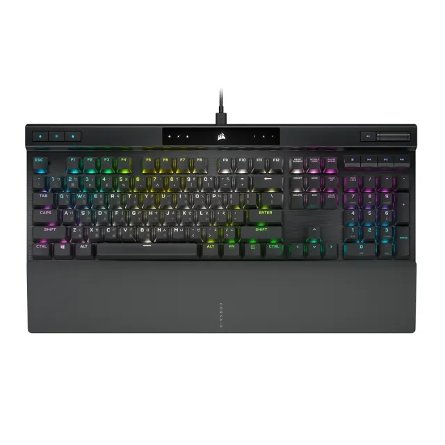 【CORSAIR 海盜船】K70 RGB PRO機械電競鍵盤(銀軸)