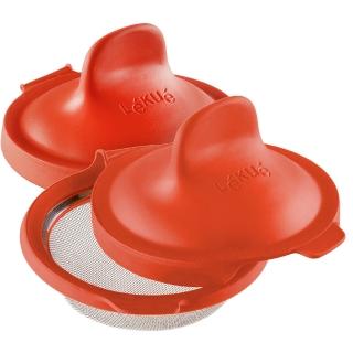 【LEKUE】漂浮煮蛋器2入 紅