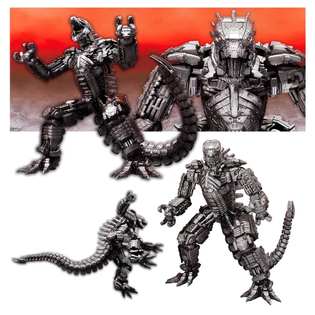 【BANDAI 萬代】魂商店 SHM S.H.MonsterArts 哥吉拉大戰金剛 機械哥吉拉 2021(代理)