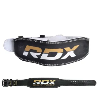 【RDX】塞勒涅 牛皮革4吋絨面健身腰帶/健力/舉重/重訓腰帶(WBS-4R)
