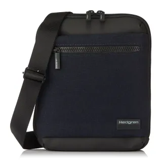 【Hedgren】NEXT商務系列 RFID防盜 側背扁方包(深藍)
