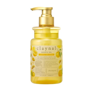 【claynal克萊諾】胺基酸白泥頭皮SPA護理洗髮精生薑柚子450ml(強健髮根調理頭皮蓬鬆潤澤)
