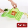 【LEKUE】微波蒸煮調理盒 綠650ml(耐熱 微波料理 懶人料理)