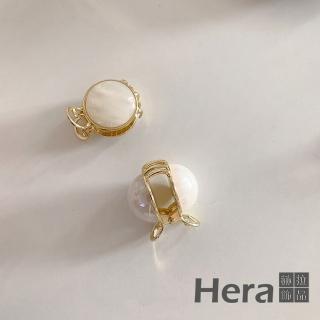 【HERA 赫拉】人魚姬大珍珠瀏海夾 H111021618(基本款必備)