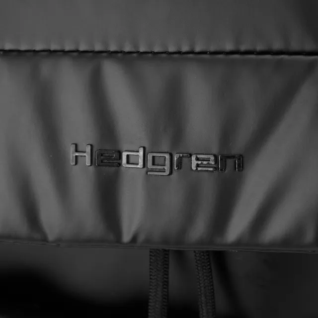 【Hedgren】COCOON系列 翻蓋式後背包(黑色)