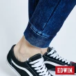 【EDWIN】男裝 JERSEYS 迦績EJ6保溫款柔感內刷毛中低腰縮口牛仔褲(酵洗藍)