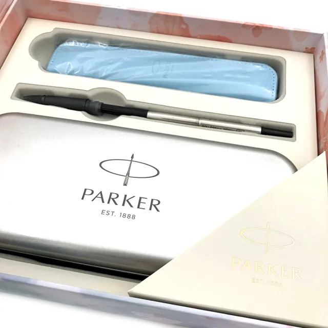 【PARKER】派克 新Vector威雅XL 2022限量櫻花系列鋼筆卡水皮套禮盒組