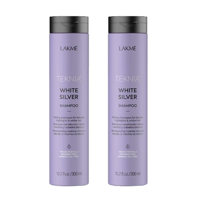 【LAKME 萊肯】TEKNIA 矯色洗髮精 300ml 兩入組(平輸版)