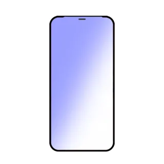 【o-one】APPLE iPhone 12 Pro 6.1吋 藍光系列 滿版蝕刻防塵玻璃手機保護貼