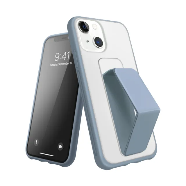 iPhone13mini 5.4吋 霧面透光磨砂支架手機保護殼(13mini手機殼 13mini保護殼)
