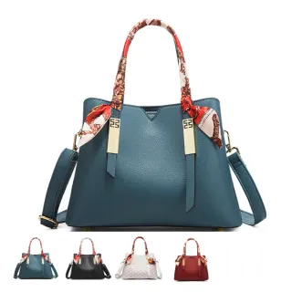 【Rosse Bags】新款大容量手提肩背包(現+預  黑色／紅色／藍色／白色)