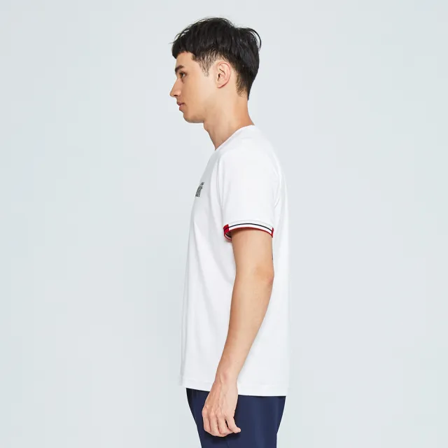 【LE COQ SPORTIF 公雞】瓷柔棉法式經典短袖T恤 中性-3色-LWP23205