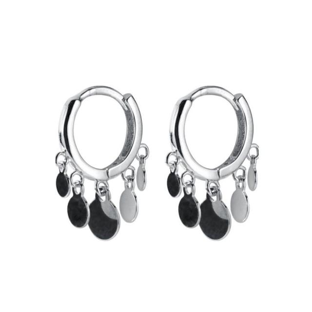 【Porabella】925純銀輕奢墜飾耳環 earrings