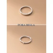 【Porabella】925純銀鋯石對戒-永恆不變  情侶對戒 ring