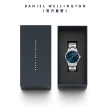 【Daniel Wellington】DW 手錶  Iconic Link Arctic 36mm/40ｍｍ極光藍精鋼錶(DW00100458)