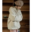 【設計所在】加絨加厚羊羔絨連帽衛衣外套 W211105(S-L可選)