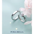 【Porabella】925純銀鋯石對戒-珍愛  情侶對戒 ring