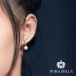【Porabella】925純銀垂墜人工珍珠耳環 earrings