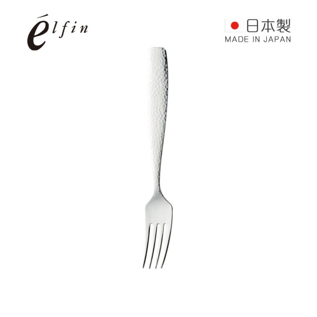 【日本高桑金屬】日製錘目紋不鏽鋼餐叉-2入(不鏽鋼 不銹鋼 餐叉 叉子)