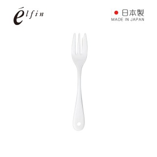 【日本高桑金屬】日製白琺瑯水果甜點叉-2入(琺瑯叉 餐叉 叉子 白琺瑯)
