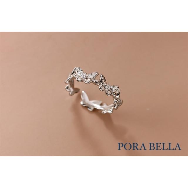 【Porabella】925純銀鋯石戒指