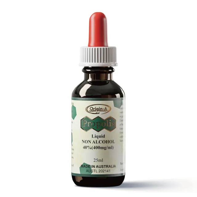 【Auz bees 澳蜜工坊】官方直營 Origin-A蜂膠滴劑40%無酒精25mlX1瓶 雙11推薦