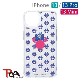 【iJacket】iPhone 13/13 Pro/13 Mini 迪士尼抗菌雙料手機殼(米妮)